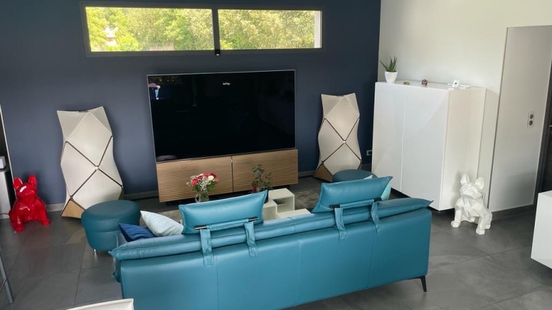 Réalisation d’un home cinéma ultime avec ecran Oled et enceintes Hifi