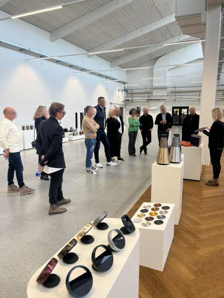 Visite de l'usine Bang & Olufsen à Struer